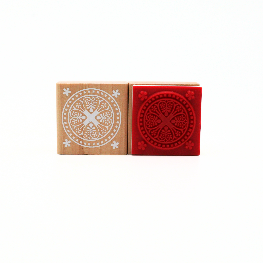 Wooden Pattern Stamps For Decorating