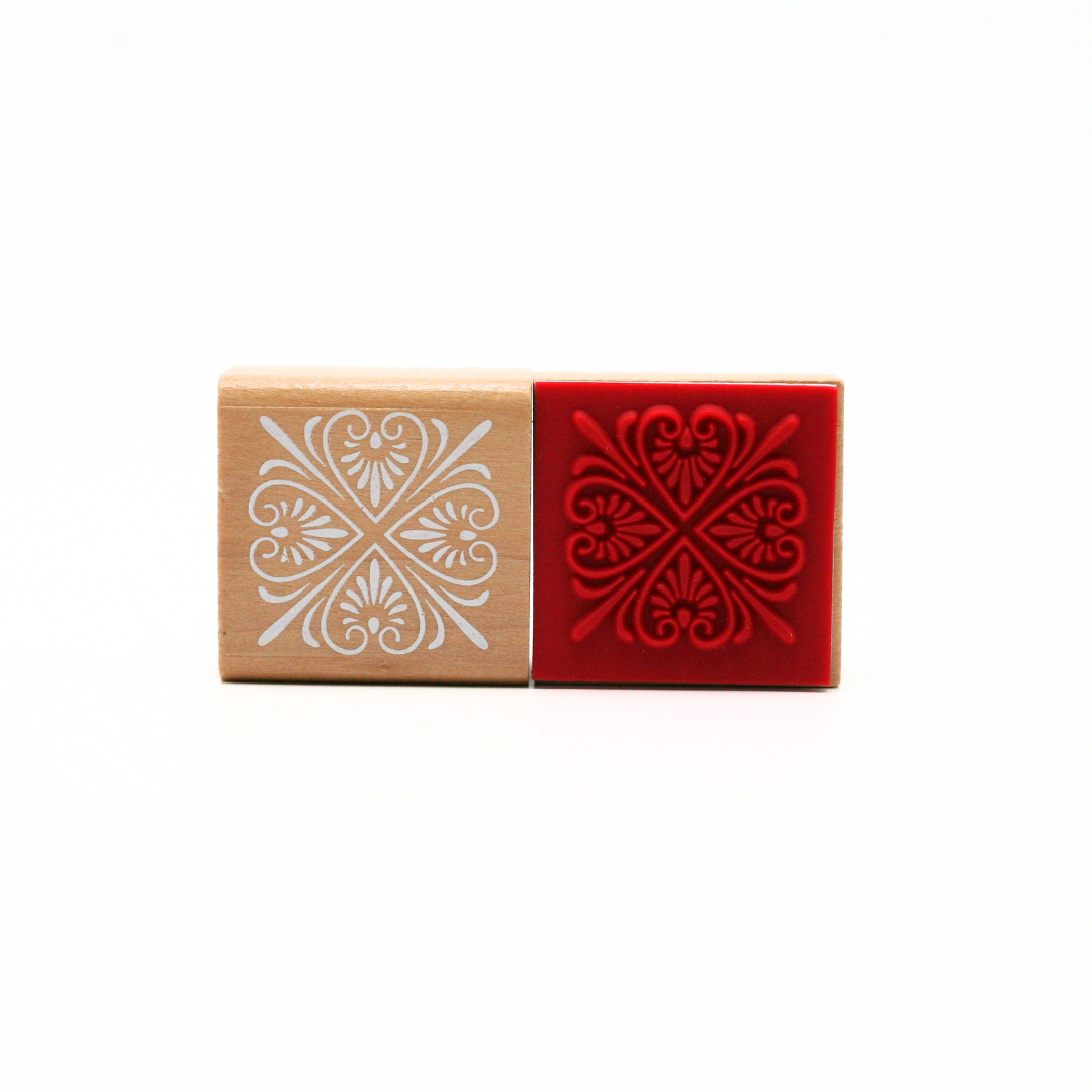 Wooden Pattern Stamps For Decorating