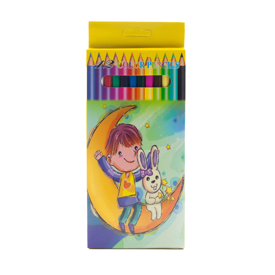 Kids Colour Pencils (12) – The Papery