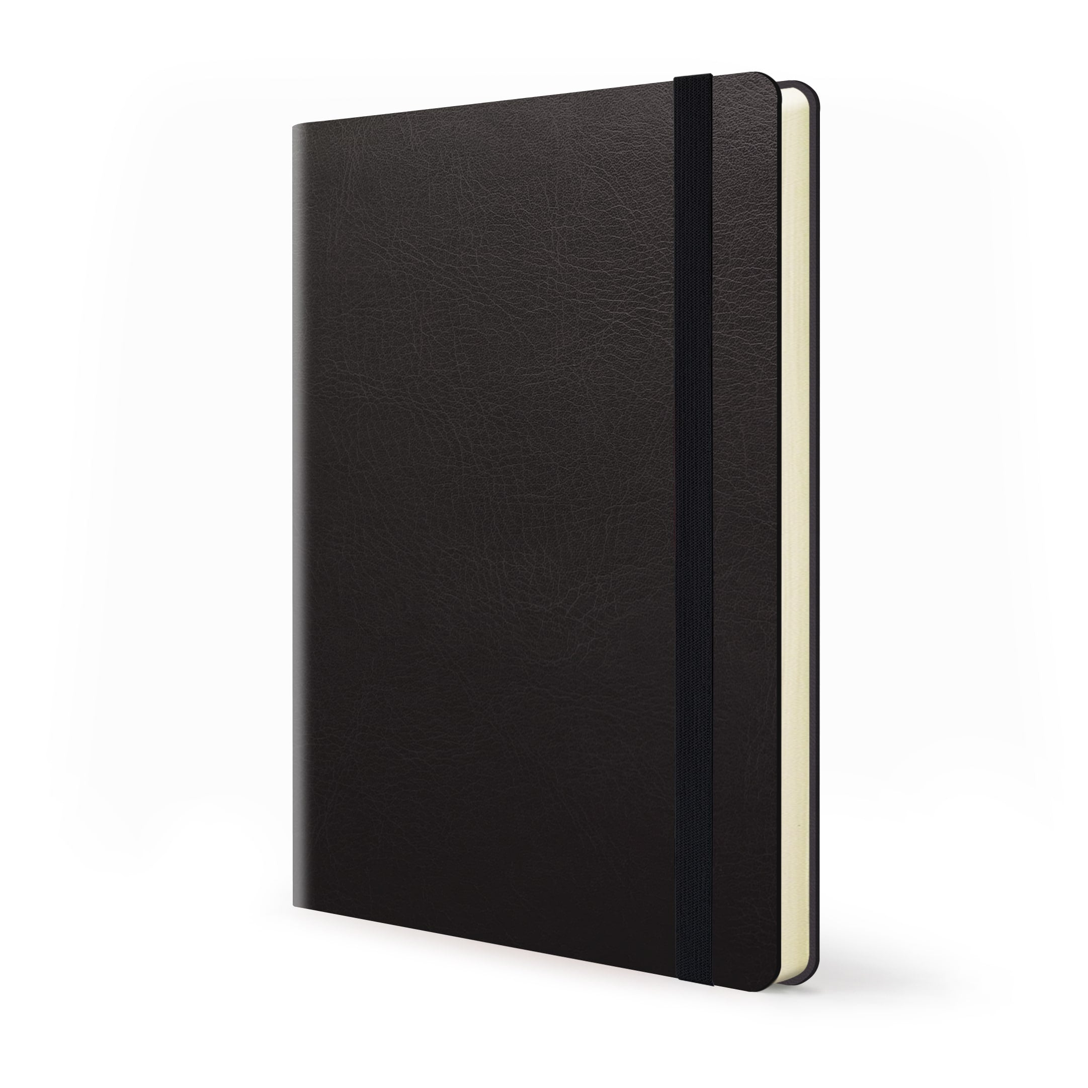 Image shows a black Flexi softcover journal