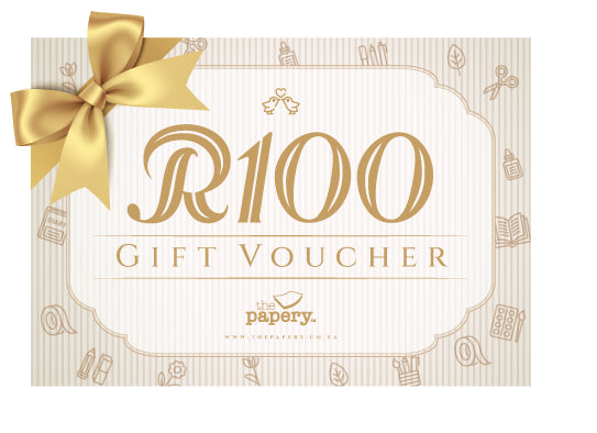 Image shows a gift cart worth R100