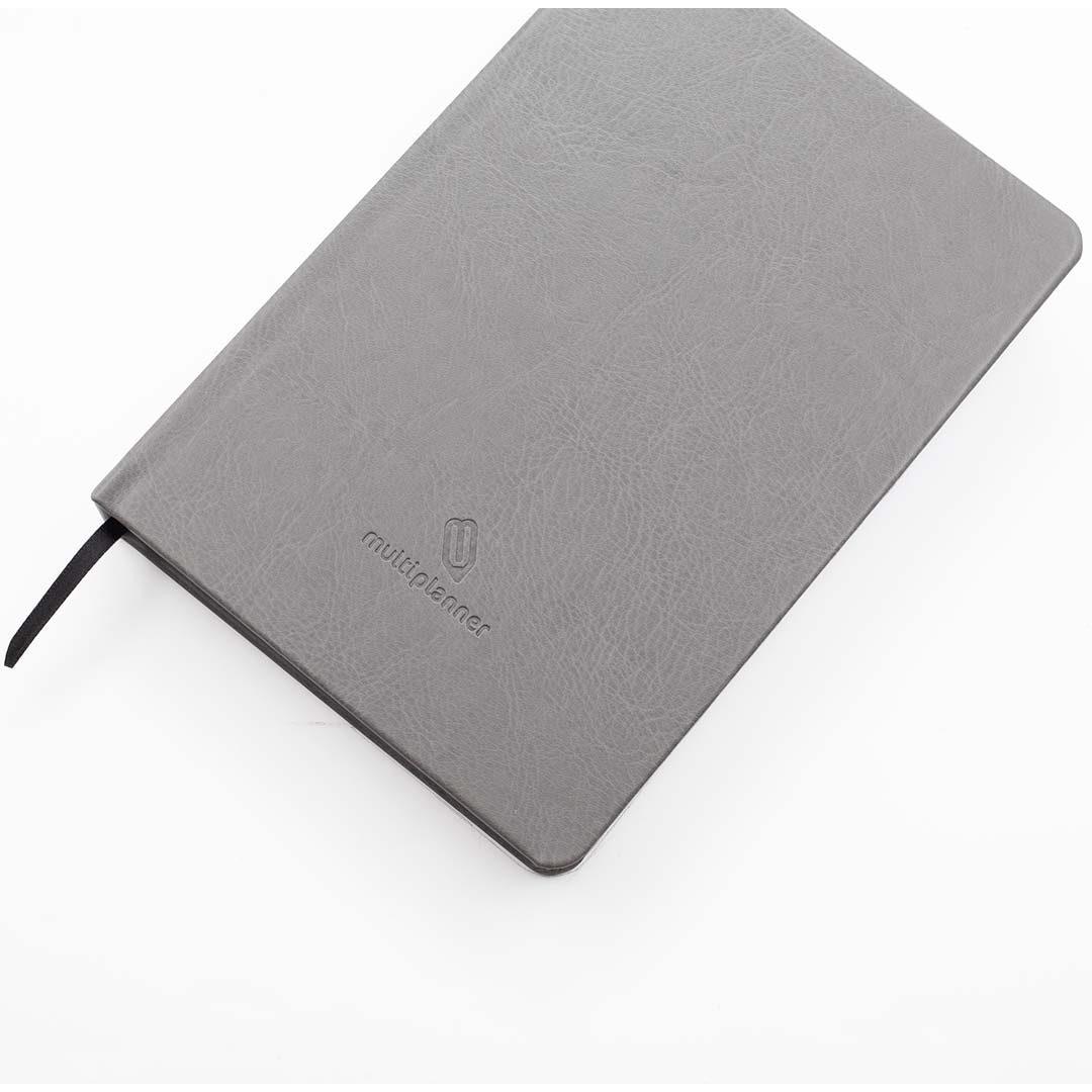 Image shows a top front view of the Grey Classic MultiPlanner