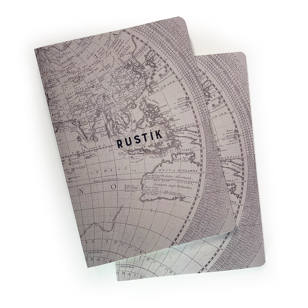 Image shows the top front view of the Rustik journal Inners (2 pack)