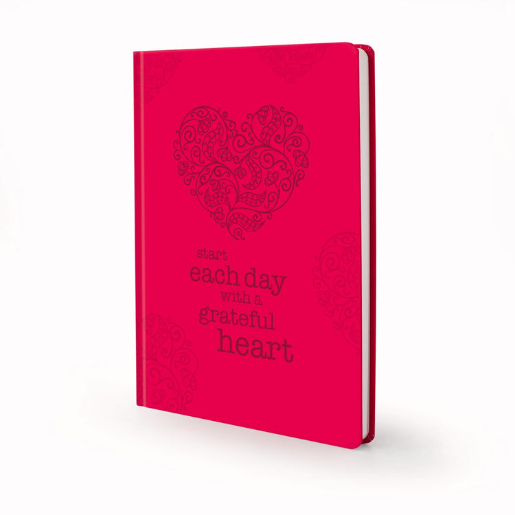 Image shows an A4 Floral Heart Scribblz journal